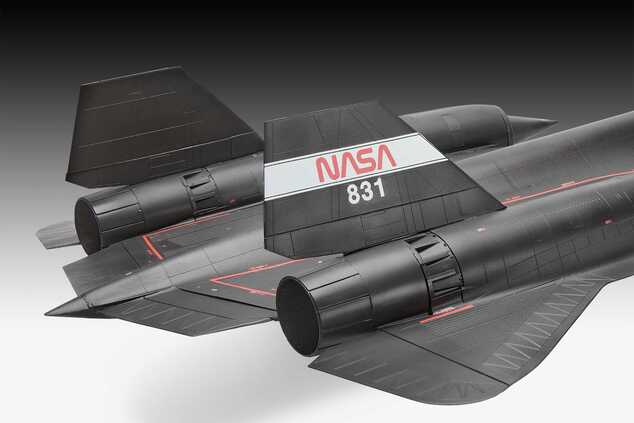 Plastic ModelKit letadlo 03751 - Lockheed SR-71B Blackbird (1:48)
