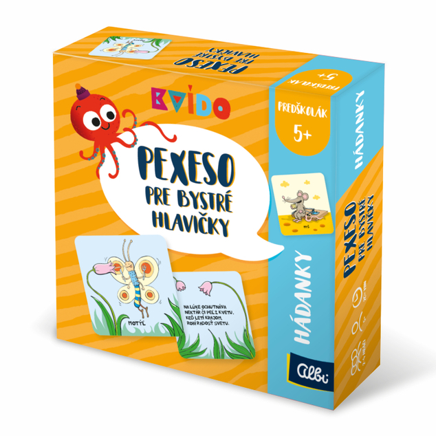Albi Kvído Pexeso pre bystré hlavičky Hádanky