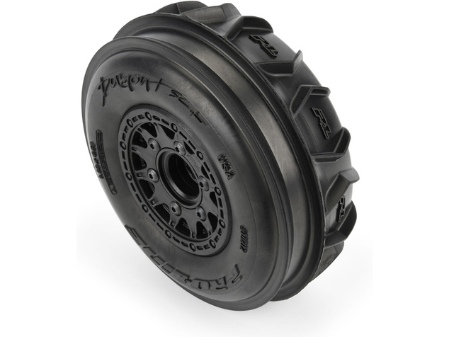 Pro-Line koleso 2.2"/3.0" Dumont Paddle predný, disk čierny (2)