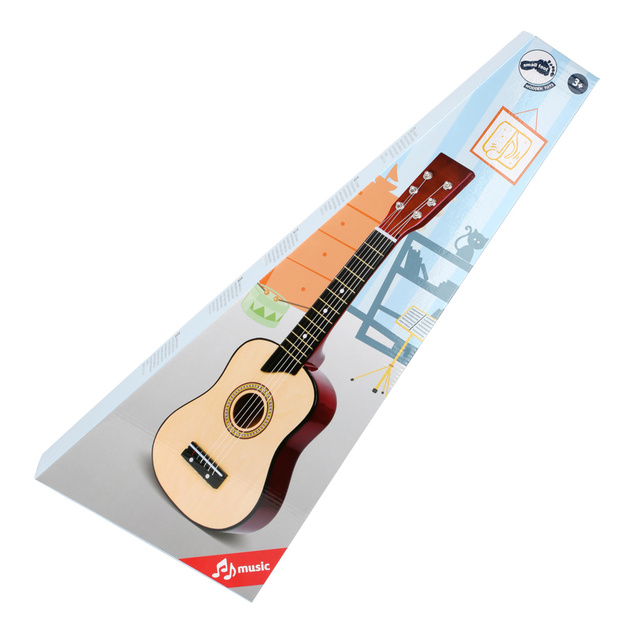 Small Foot Chitarra giocattolo per bambini in legno naturale