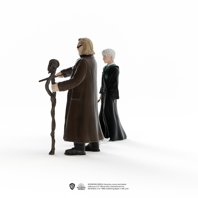 Schleich Harry Potter - Pošuk Moody a Draco Malfoy s fretkou