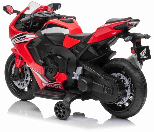 Elektrická Motorka HONDA CBR 1000RR, Licencované, 12V batéria, Plastové kolesá, červená