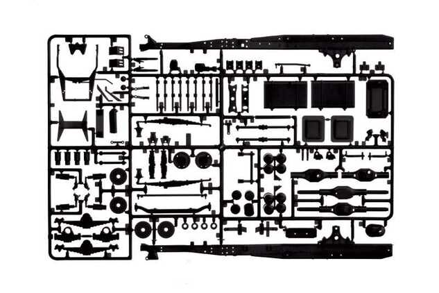 Model Kit truck 0756 - MAN 26.321 FORMEL SIX (1:24)
