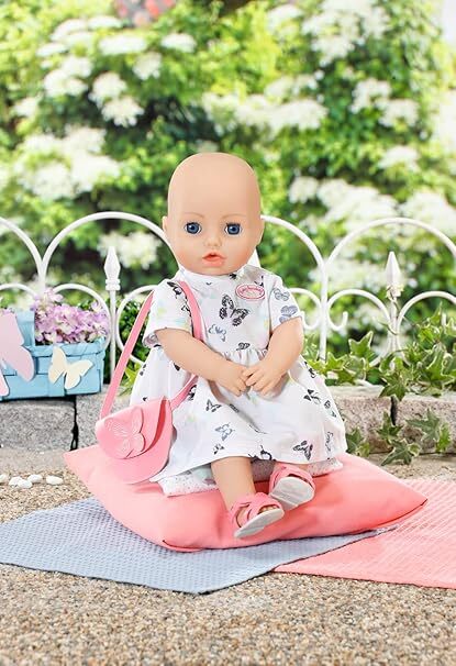 Zapf BABY born Šatôčky s motýlikmi, 43 cm