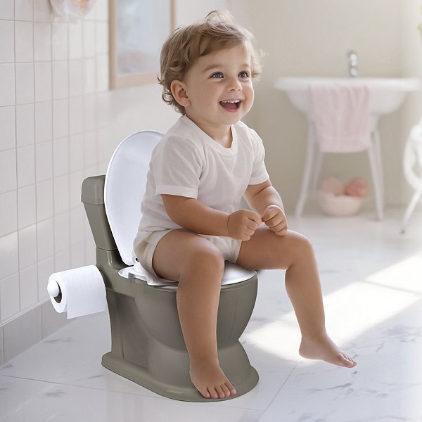 Dolu Kinder-Toilette XL, grau