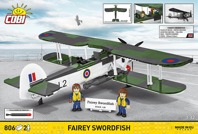 Cobi II WW FAIREY SWORDFISH, 1:32