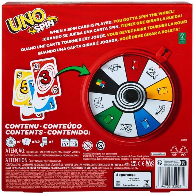 Mattel UNO Spin