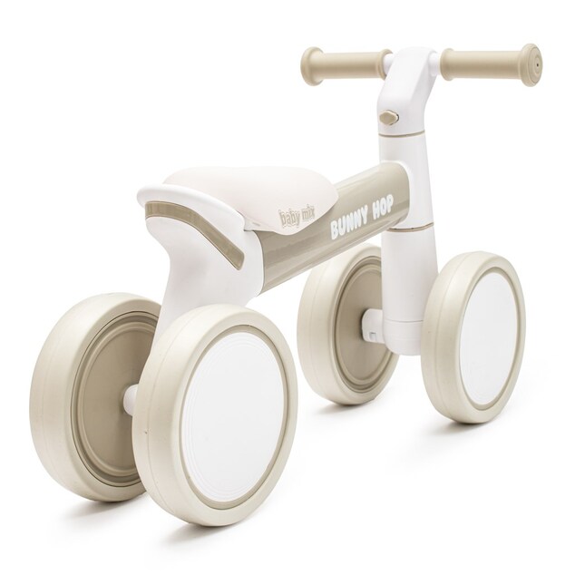 Detské odrážadlo Baby Mix Bunny Hop sivé