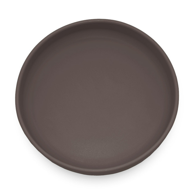 PETITE&amp;MARS Tanier silikónový s prísavkou Take&amp;Match Bitter Cocoa 6m+
