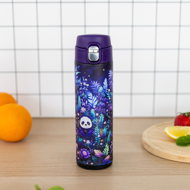 BAAGL Thermoflasche Jungle Panda, 450 ml
