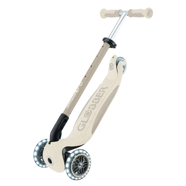 Globber kolobežka Go Up deluxe lights ecologic 360 ° coconut