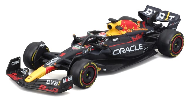 Bburago 1:24 RACE Formel F1 MODELLBAUSATZ- Red Bull RB19(2023) #11 Sergio Pérez ohne Ständer