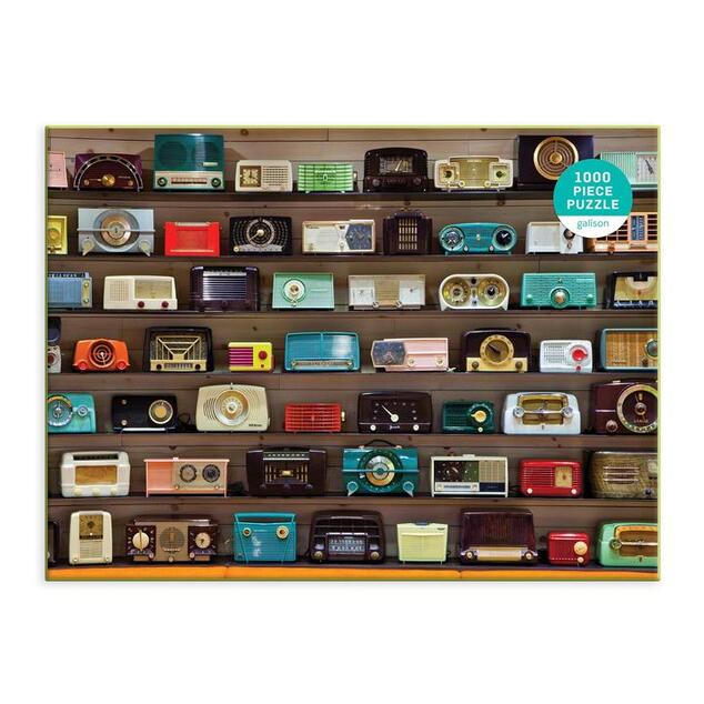Galison Puzzle Vintage Radio 1000 komada