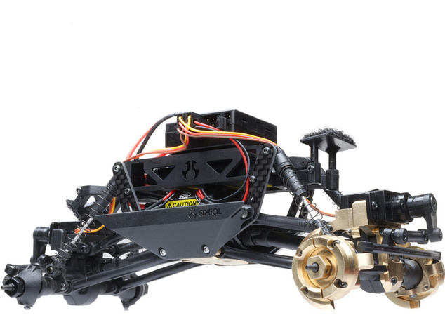 Axial unášač šesťhranný, mosadz 1.0g (2): SCX24, AX24