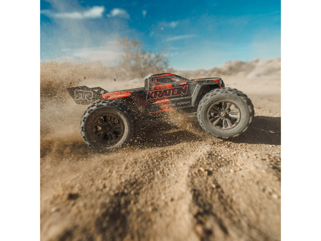 Arrma Mini Kraton 3S DSC BLX 1:16 4WD RTR Basic črna/rdeča