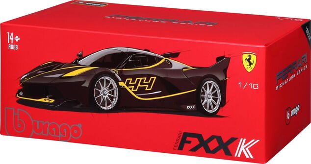 Bburago 1:18 Ferrari Signature Serie FXX K Schwarz