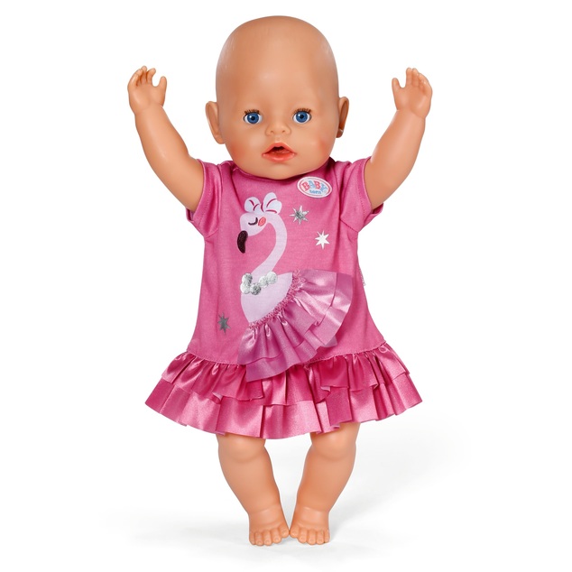 Zapf BABY Šaty Flamingo 43 cm