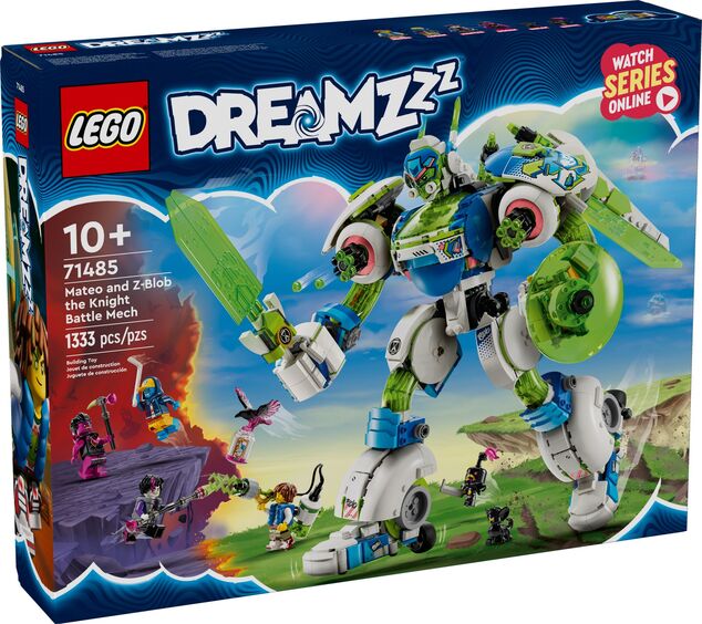 LEGO® DREAMZzz™ 71485 Mateo a rytiersky bojový robot Z-Blob