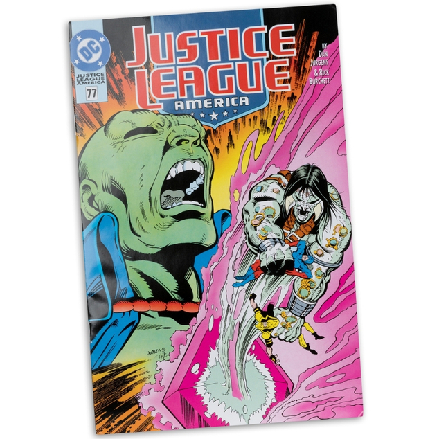 DC Direct Page Punchers Martian Manhunter (Justice League #77) 7in Action Figure with Comi