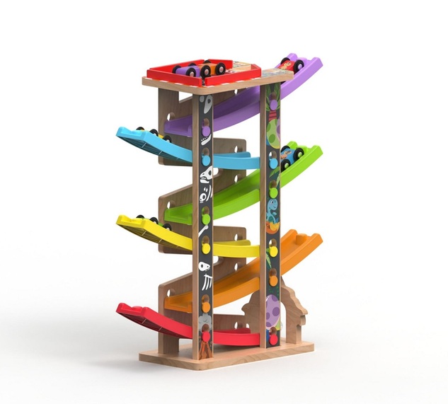 2Kids Toys Pista mare de curse cu 6 rampe