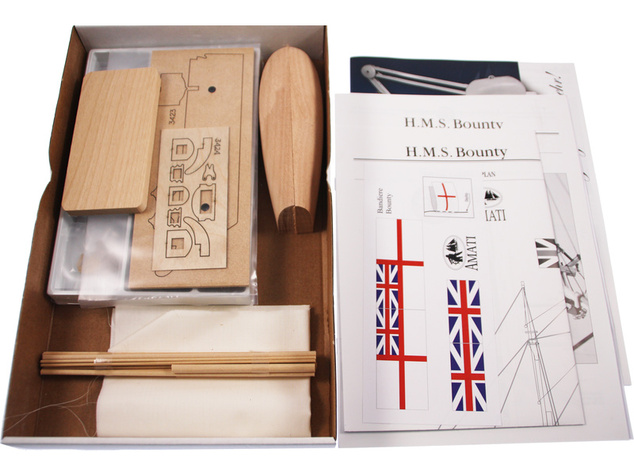 AMATI HMS Bounty 1:135 First step kit