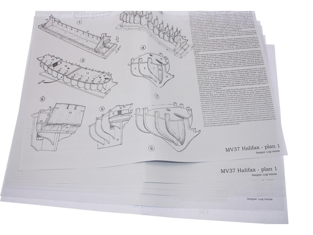 MAMOLI Halifax 1768 1:54 kit