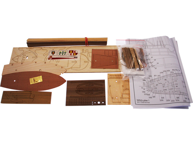 Dušok Nina 1492 1:72 kit
