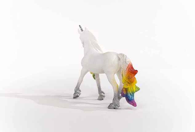 Schleich Jednorožec žrebec srdiečkový dúhový