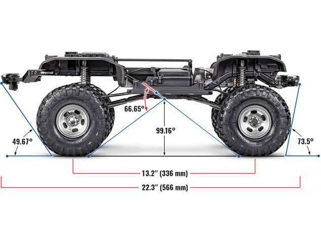 Traxxas TRX-4 Ford F-150 Ranger XLT 1:10 RTR hnedá metalíza