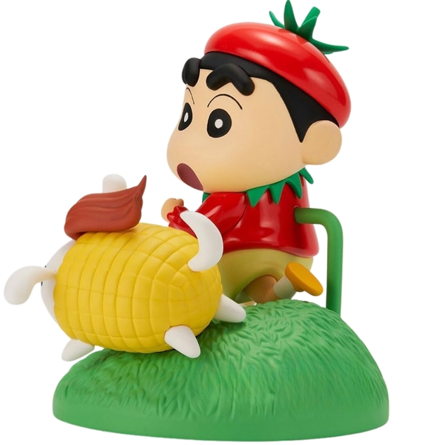 Bandai Crayon Shinchan - Vignette Figurica Zelenjavni kostum
