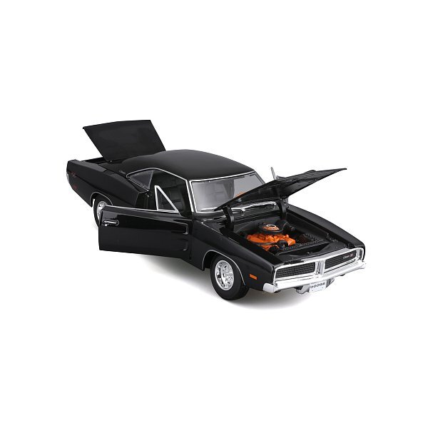 Maisto - 1969 Dodge Charger R/T, černý, 1:18