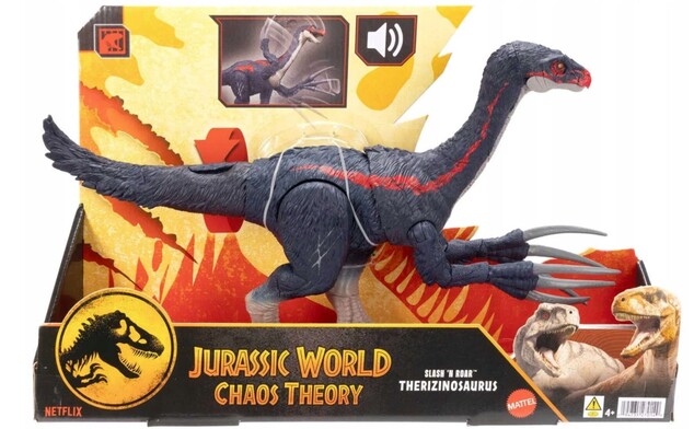 Mattel Jurassic World Revúci Therizinosaurus