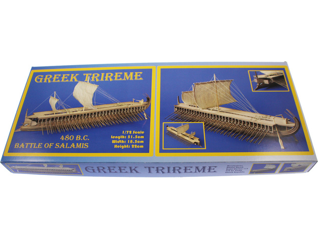 Dušek triremă greacă 480 î.Hr. 1:72 kit