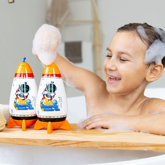 ACCENTRA 2v1 Šampon/Sprchový gel TAKE ME TO THE MOON Moře 400ml (raketa)
