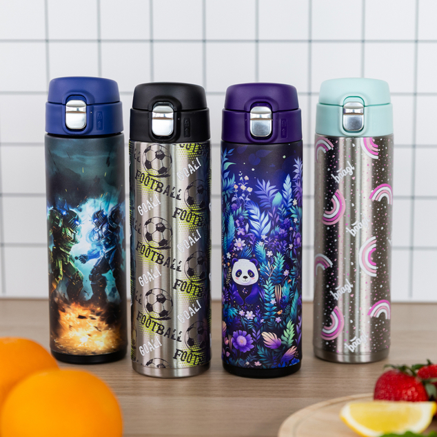 BAAGL Thermoflasche Jungle Panda, 450 ml