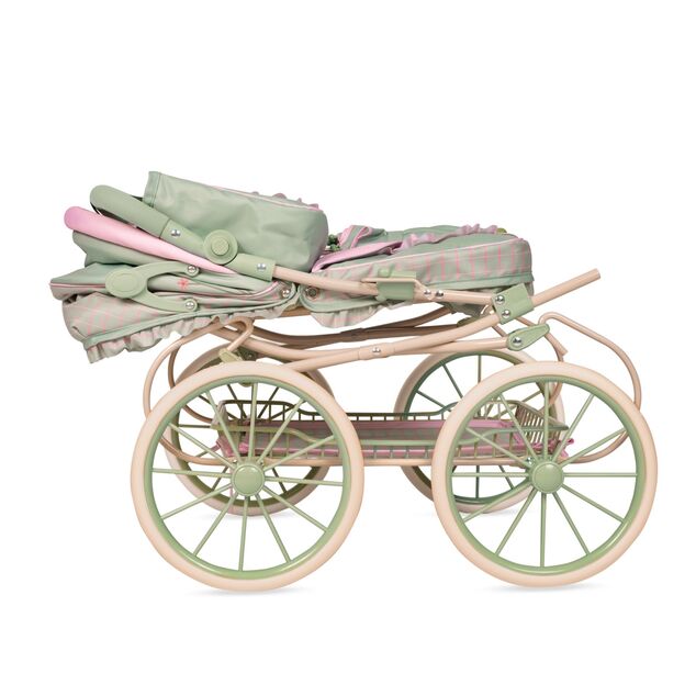 DeCuevas 81068 Passeggino pieghevole per bambole con borsa e accessori Botanic 2026 – 81 cm