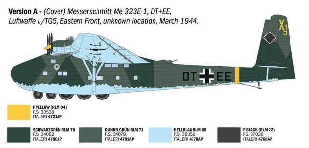 Maquette Avion 90104 - Messerschmitt Me 323 Gigant (1:72)