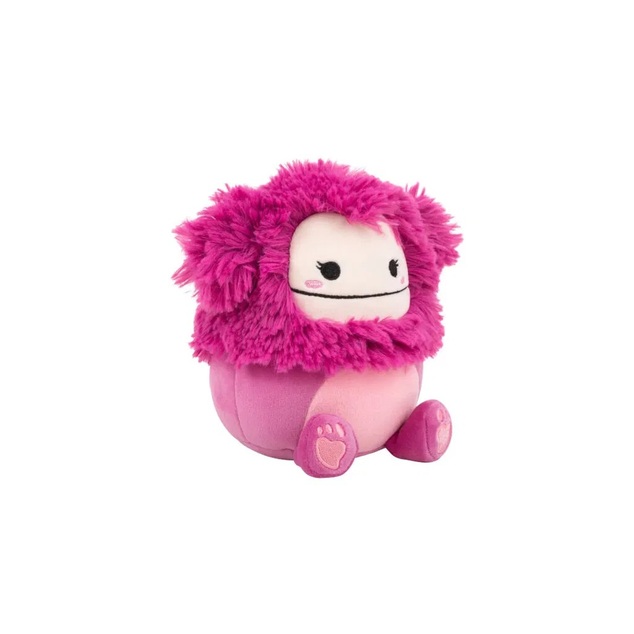Squishmallows Ružový Bigfoot Nanette, 13 cm