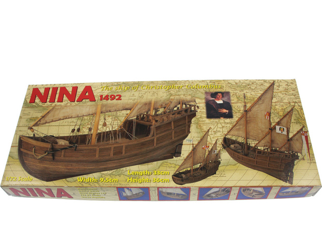 Dušok Nina 1492 1:72 kit