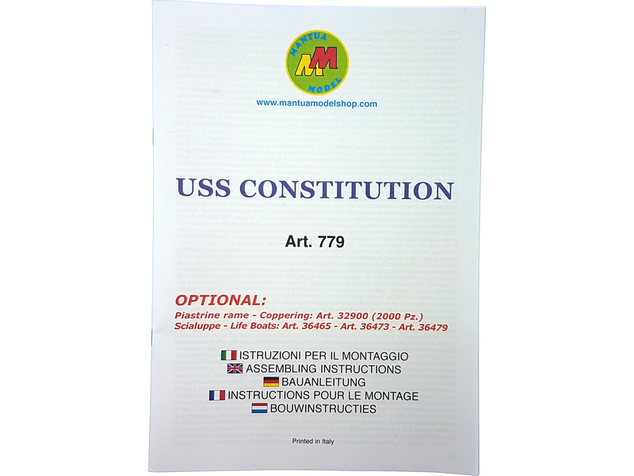 Mantua Model USS Constitution 1:98 kit