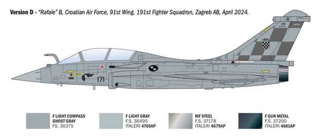 Model Kit avion 90092 - Rafale B (1:72)