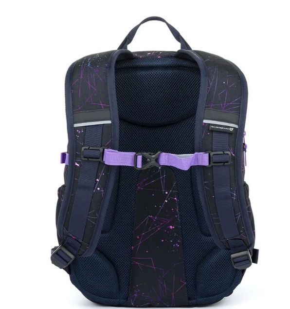 Študentský batoh s fialovými detailmi Topgal SKYE 24031