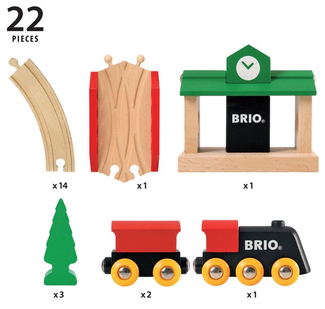 Brio Vláčiková dráha osmička Classic
