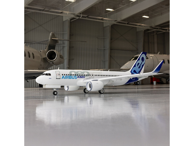 E-flite Airbus A320neo 1.5m EDF AS3X+ SAFE Select BNF Basic