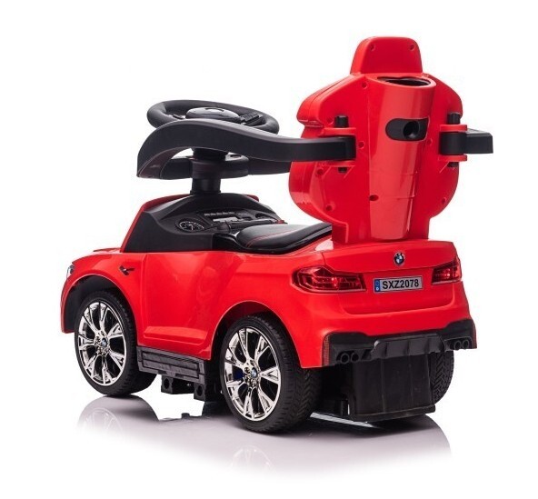 Otroški poganjalec BMW 3 v 1 rdeč