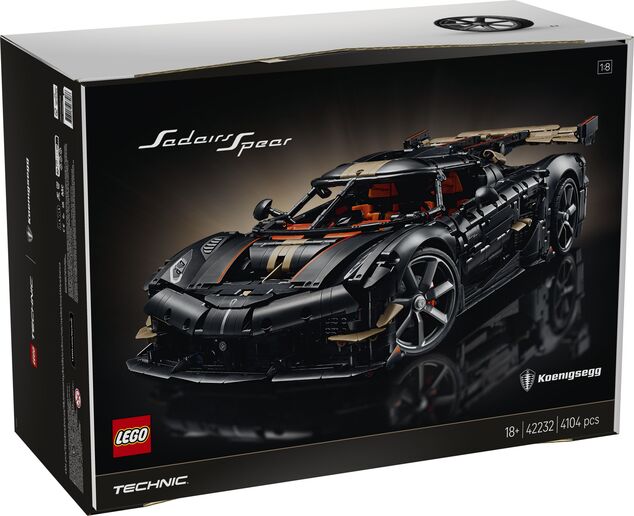 LEGO® Technic 42232 Megacar Koenigsegg Sadair's Spear