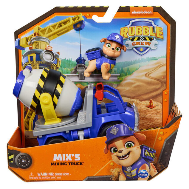 Spin Master RUBBLE E LA SUA SQUADRA VEICOLO BASE MIX