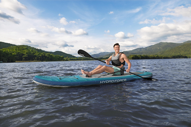 Bestway Aqua Drifter ™ Paddleboard-Set mit abnehmbarem Sitz - 15 x 91,5 x 335 cm