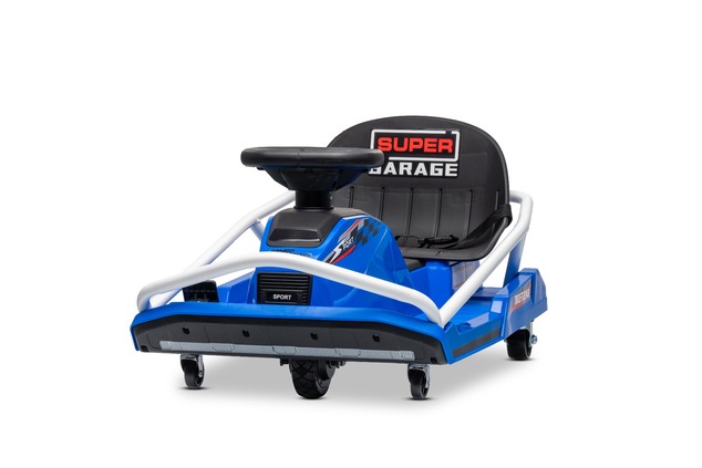 Beneo Motors driftovacia Motokára 24V, modrá, 300W Bezkartáčový Motor, Lítiová batéria, Dr