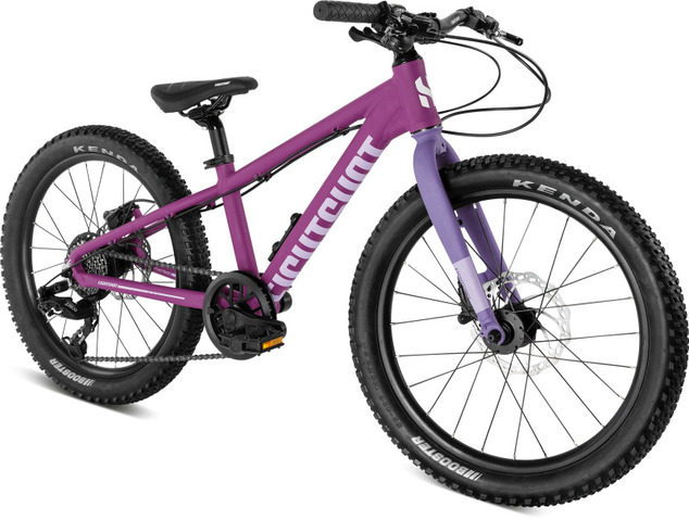 PUKY Kinderfahrrad 20" X-COADY SL DISC, flat violet
